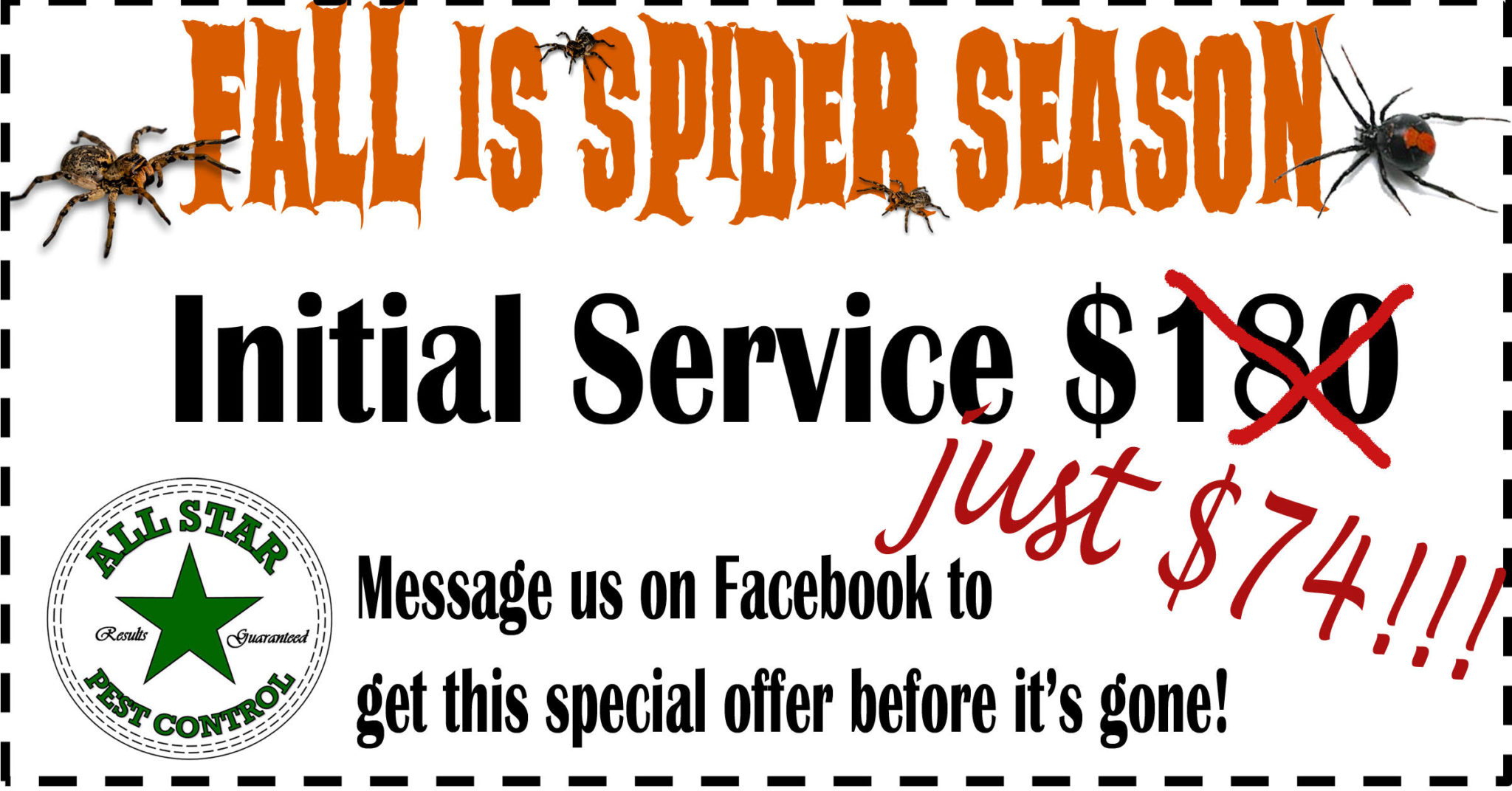 Fall Special All Star Pest Control Wichita